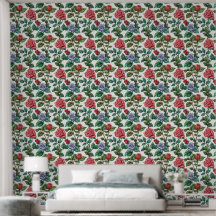 Rose Flower Watercolor Antique Pattern