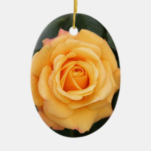 rose flowers flower love wife sweetheart couple ceramic ornament
