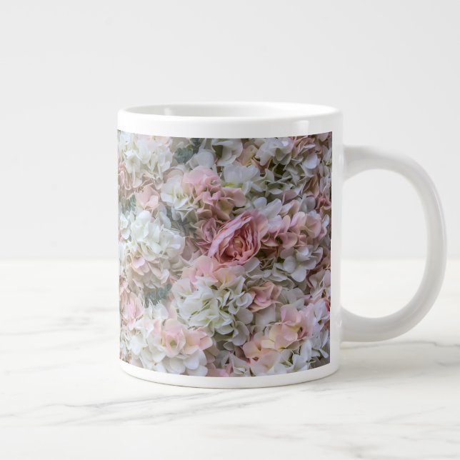  Rose Flowers Large Coffee Mug (Right)