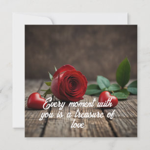  Rose flowers valentine's day cards