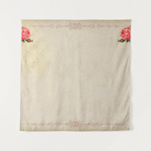 Rose frame background image blossom tapestry
