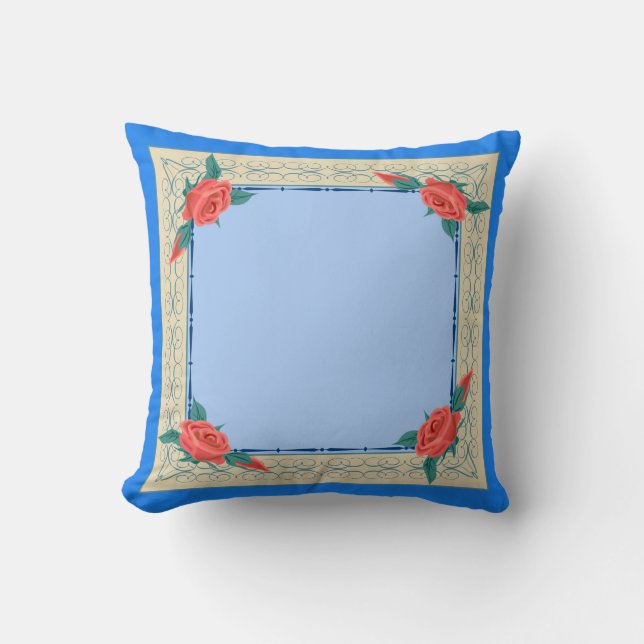 Rose frame cushion (Front)