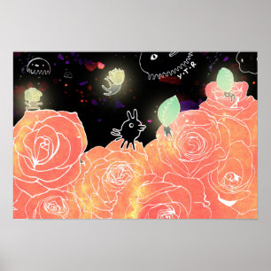 Rose garden 2014 poster