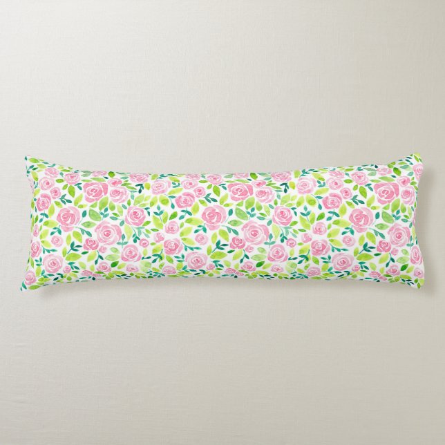 Rose garden body cushion (Front)