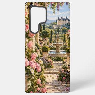 Rose Garden Chateau Phone Case