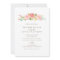 Rose Garden Floral Wedding Invitation