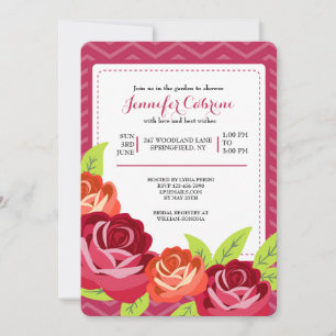 Rose Garden Invitation