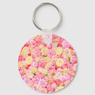 Rose garden key ring