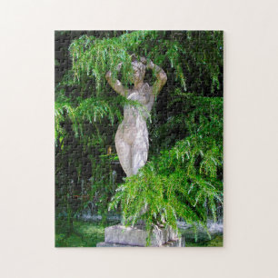 Rose Garden Madrid. Jigsaw Puzzle