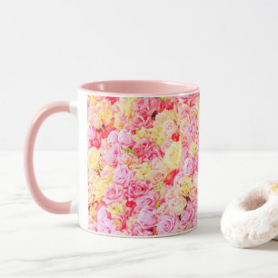 Rose garden mug