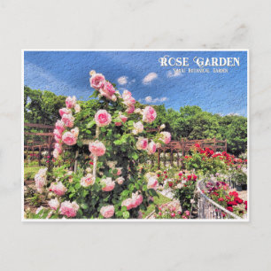 Rose Garden (Nagai Botanical Garden) Postcard