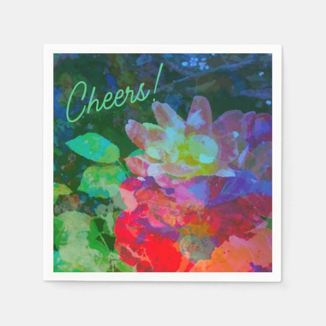  Rose Garden  Napkin (Front)