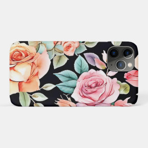 Rose Garden Pattern Design iPhone 11 Pro Case