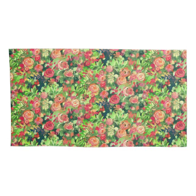 Rose garden pillowcase (Back-Right)