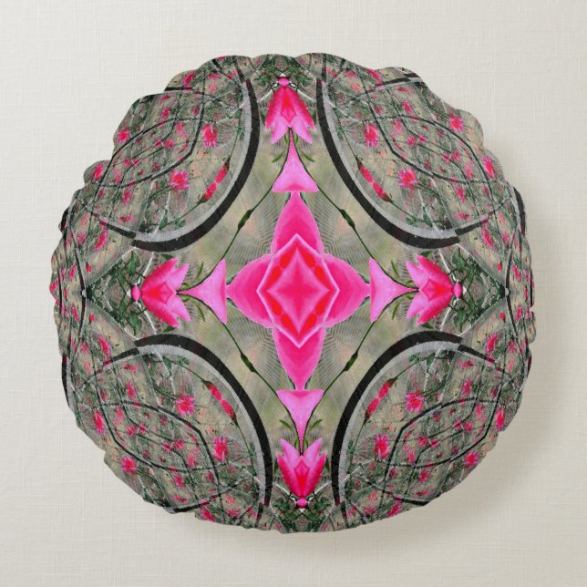 Rose Garden....... Round Cushion (Front)