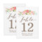 Rose Garden | Table Number Card