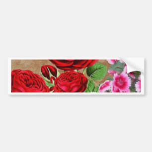 Rose Garden Vintage Bumper Sticker