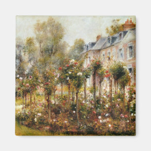 Rose Garden Wargemont by Renoir Magnet