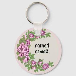 Rose  garland  key ring