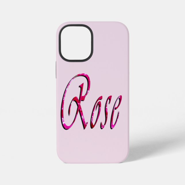 Rose Girls Name, iPhone Case (Back)
