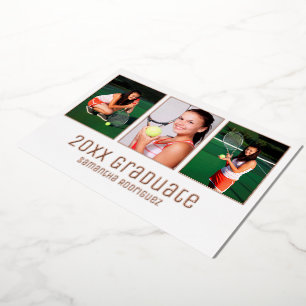 Rose Gold 2026 Graduate 3 Photo Graduation Party