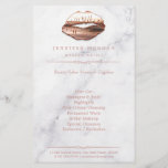 Rose Gold 3D Lips Marble Texture Beauty Salon Flyer<br><div class="desc">Rose Gold 3D Lips Marble Texture Beauty Salon Flyer. 
(1) For further customisation,  please click the "customise further" link and use our design tool to modify this template. 
(2) If you need help or matching items,  please contact me.</div>