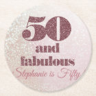 Rose Gold 50 and Fabulous Elegant Fifty Birthday