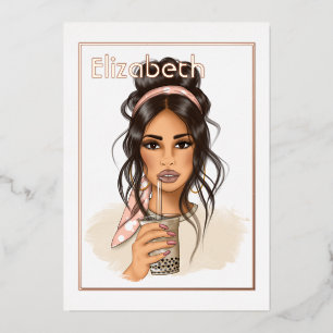 Rose Gold and Blush Birthday Tea Party