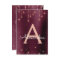 Rose Gold and Burgundy Sparkle Birthday Party