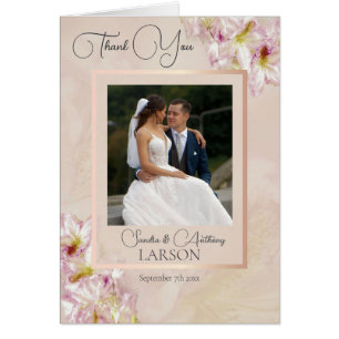 Rose Gold Azalea Photo Wedding