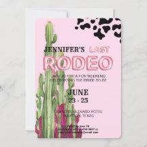 Rose gold balloon font Cowgirl bachelorette party