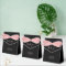 Rose gold Black Brush Script Party Thank you Favou