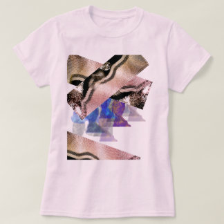 Rose-Gold Blip Ligature T-Shirt