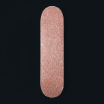 Rose Gold -Blush Pink Glitter and Sparkle Skateboard<br><div class="desc">Blush Pink - Rose Gold Faux Glitter and Sparkle makes the perfect girly gift for her birthday or special occassion.</div>