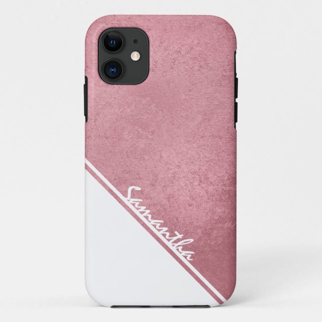 Rose Gold Case-Mate iPhone Case (Back)