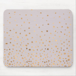 Rose Gold Champagne Bubbles Mousepad