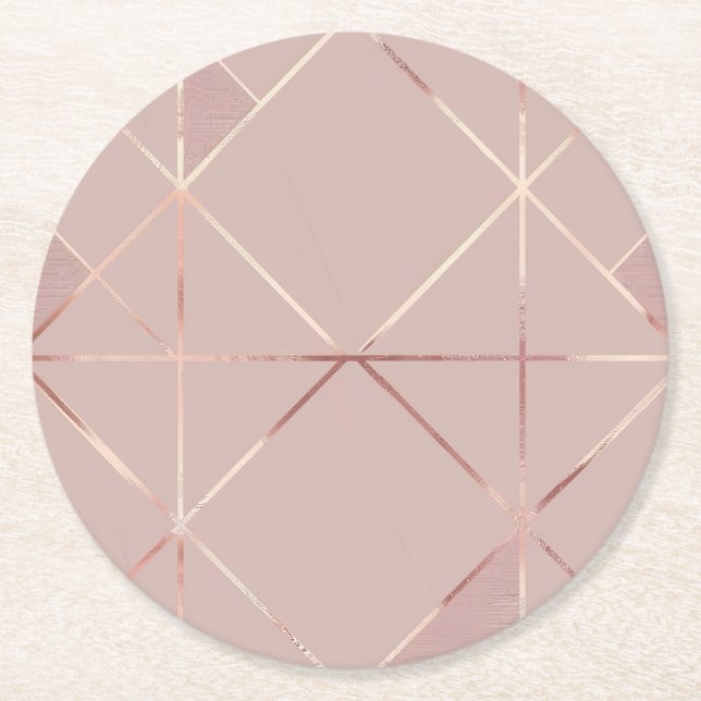 Rose Gold Coaster (Front)