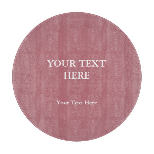 Rose Gold Colour Plain Elegant Modern Minimalist Cutting Board