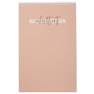 Rose Gold Custom Business  Calendar