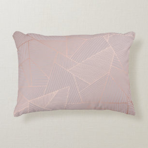 Rose gold decorative background, elegant. cushion