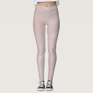 Rose gold decorative background, elegant. leggings