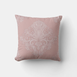 Rose Gold Decorative Pattern, Elegant Cushion