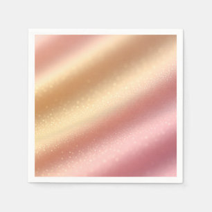 Rose‑Gold Dust Background Napkin of the Blush‑Luxe