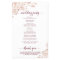 Rose Gold Elegant Burgundy BUDGET Wedding Program
