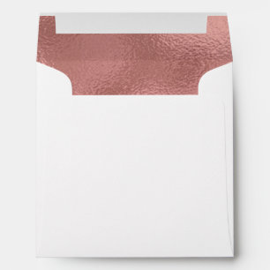 Rose Gold Envelope Rose Gold Shimmer