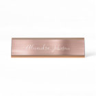 Rose Gold Foil | Blush Pink Foil Modern