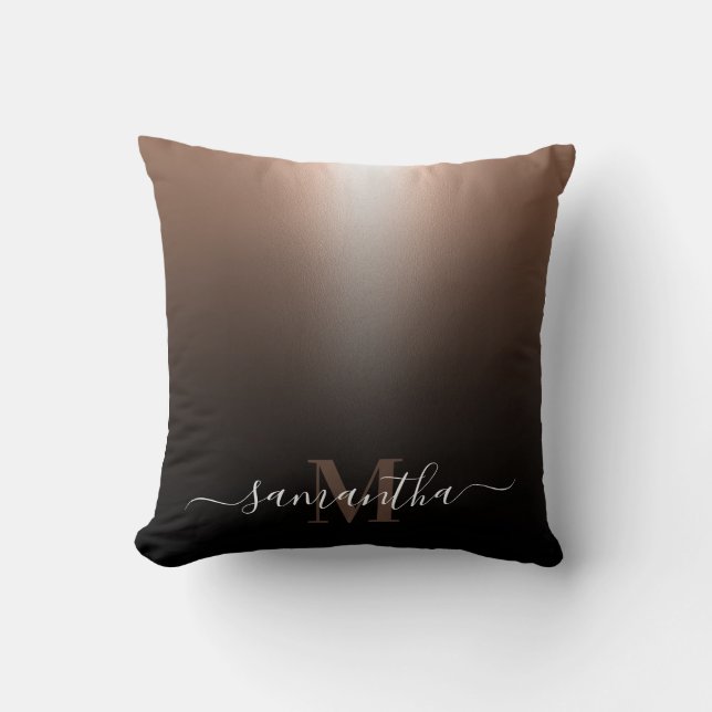 Rose Gold Foil Cushion (Front)