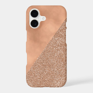 Rose Gold Foil Glitter Modern iPhone 7 Case