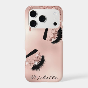rose gold girly lash queen lashes eyes