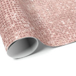 Rose Gold Glam Spark Bridal Blush Elegant Wedding Wrapping Paper<br><div class="desc">Always chic minimal sparkly wrap. 
Perfect part of an elegant wedding birthday briday gift. 
Can be also a part of elegant pacaging strategy in fashion centres,  beauty centres,  boutique etc</div>